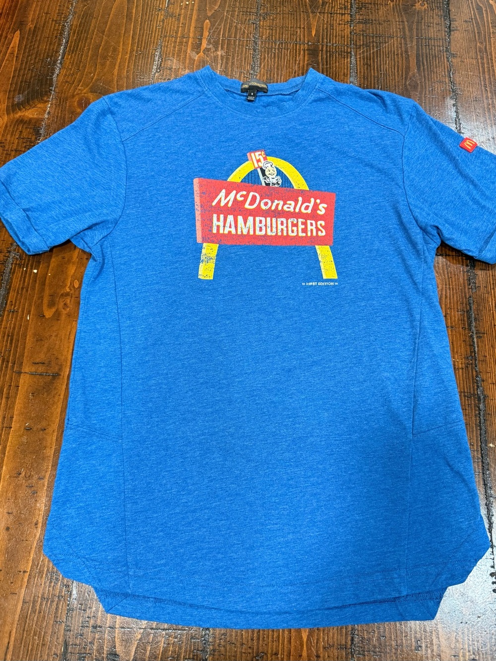 Retro McDonald’s Hamburgers “First Edition” Graphic tee size S